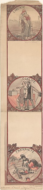 Félicien Rops, Liberté, Egalité, Fraternité