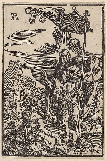 Albrecht Altdorfer, Noli Me Tangere, from "The Fall and Salvation of Mankind Through the Life and Passion of Christ"