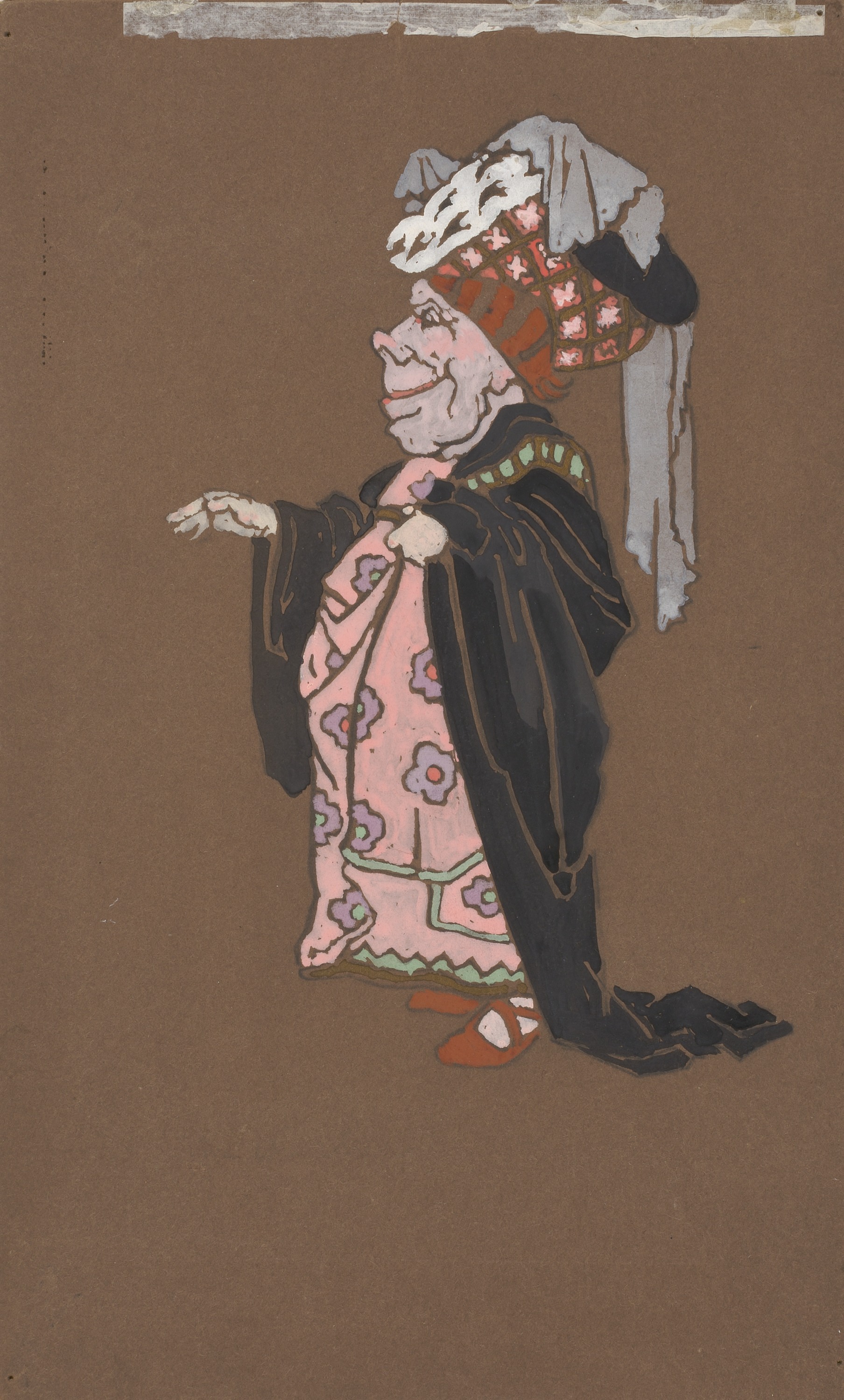 William Penhallow Henderson, Ugly Duchess (costume design for Alice-in-Wonderland, 1915)