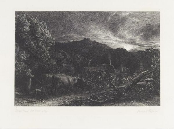 Samuel Palmer, The Weary Ploughman