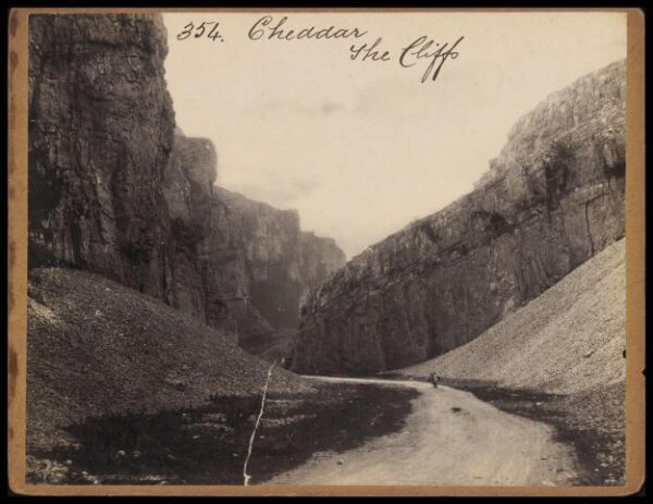 Francis Frith, Cheddar.  The Cliffs