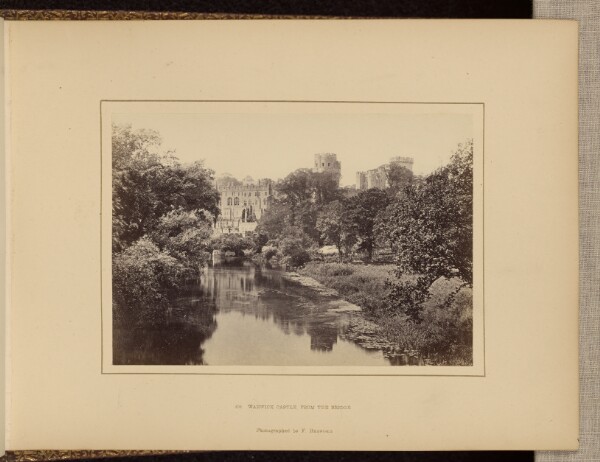 Francis Bedford, Warwick Castle, from the bridge