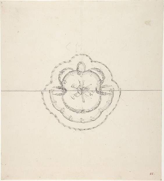 Anonymous, French, 18th century, Design for a Plate