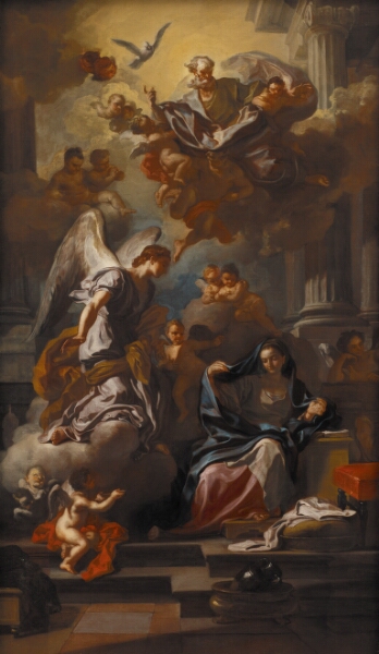 Francesco Solimena, Mariæ Bebudelse