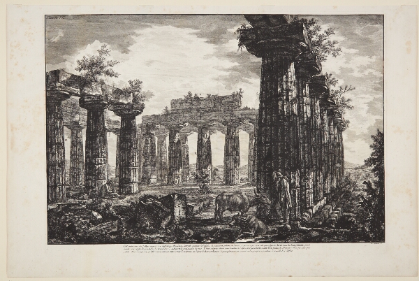 Giovanni Battista Piranesi, Det indre af det såkaldte Collège des Anfixions [...]