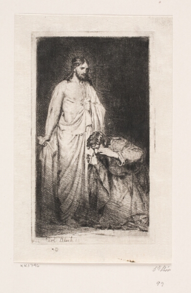 Carl Bloch, Kristus og den vantro Thomas