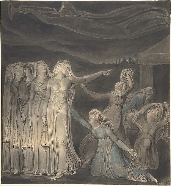 William Blake, The Parable of the Wise and Foolish Virgins