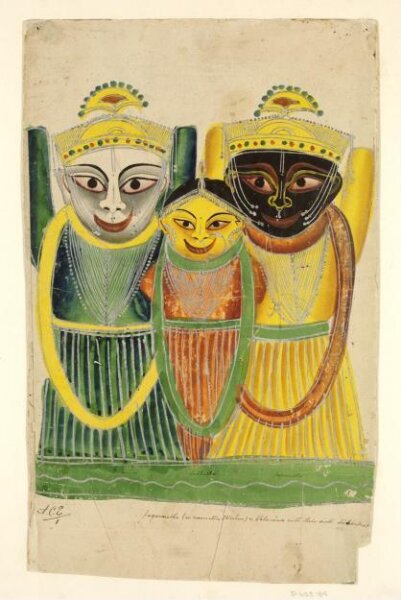 Unknown, Balbhadra, Subhadra and Jagannatha