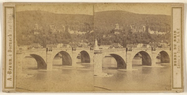 Adolphe Braun, [View of Heidelberg]