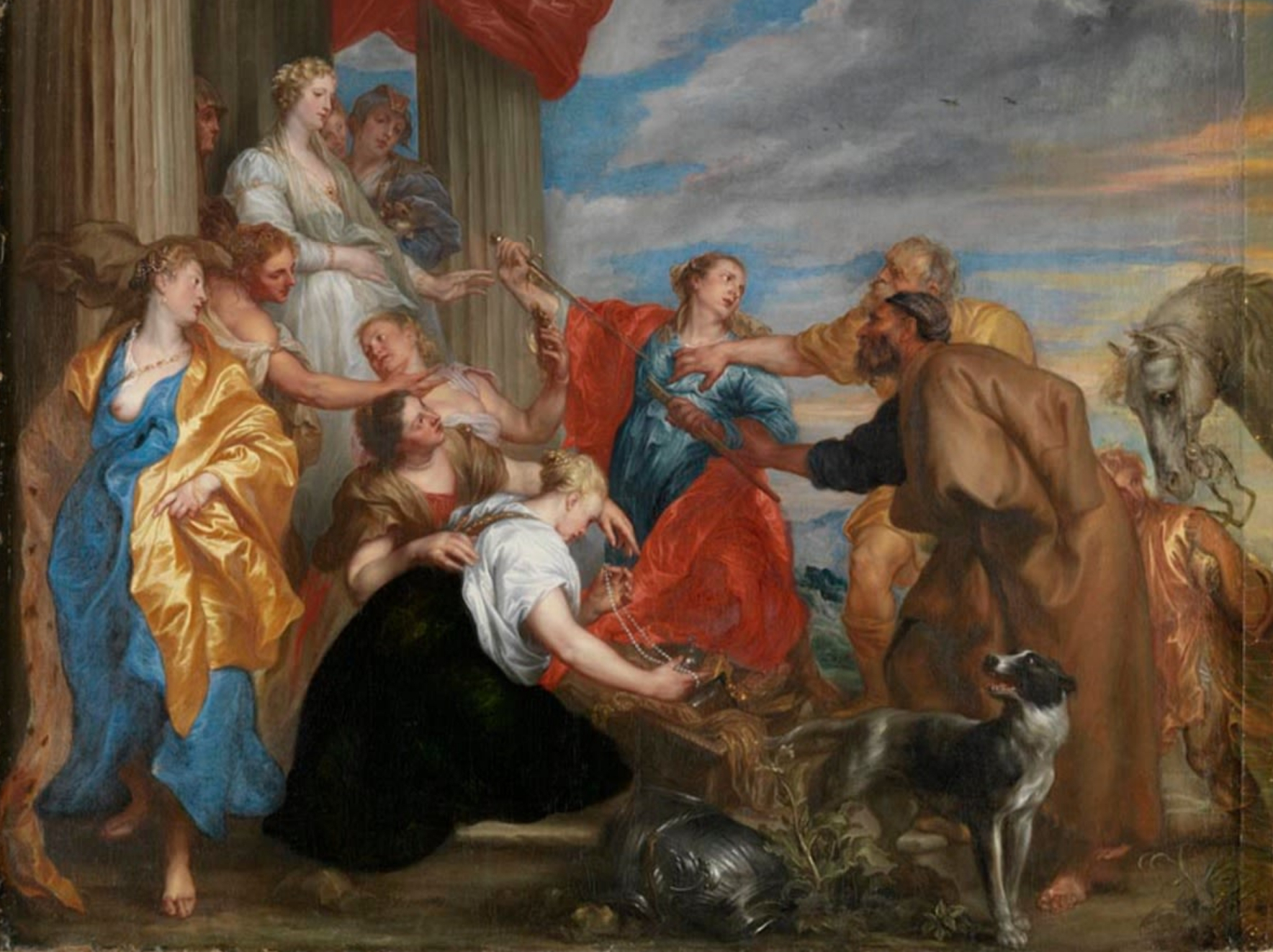 Jan Boeckhorst, Achilles amongst the Daughters of Lycomedes