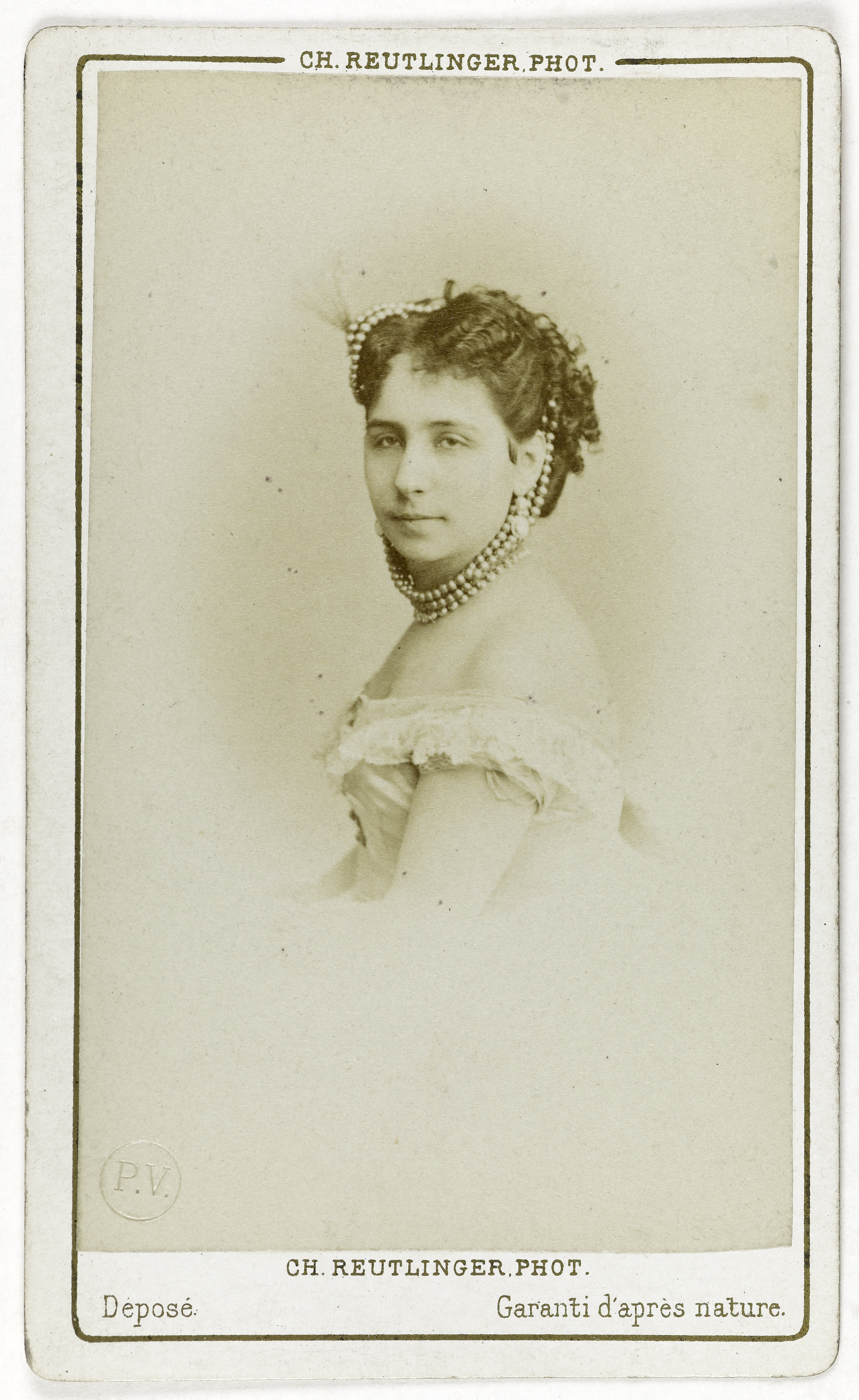Charles Reutlinger, Portrait de Morando, danseuse à l'Opéra.