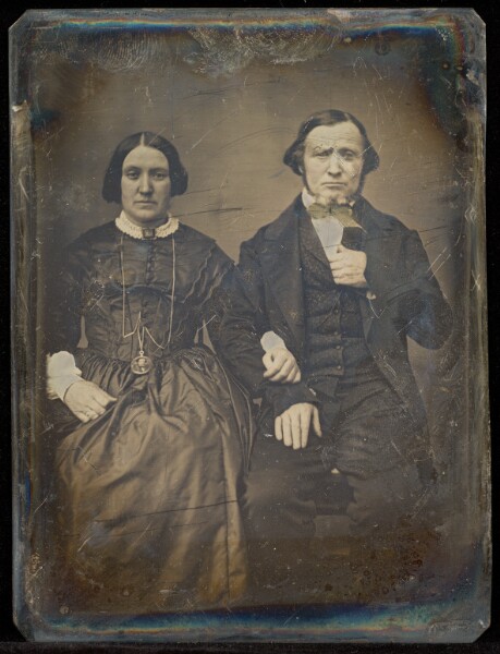 Jacob Byerly, [Portrait of a Woman and a Man]