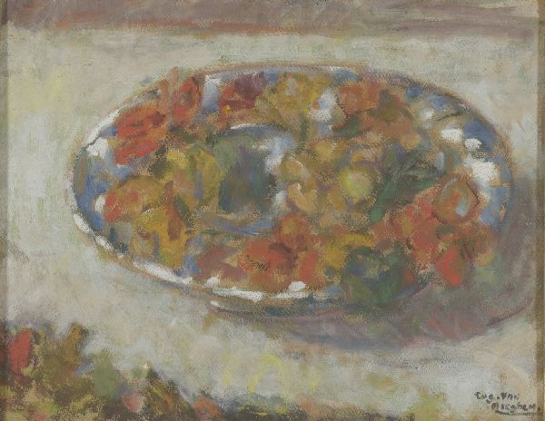 Eugeen Van Mieghem, Bowl of Flowers
