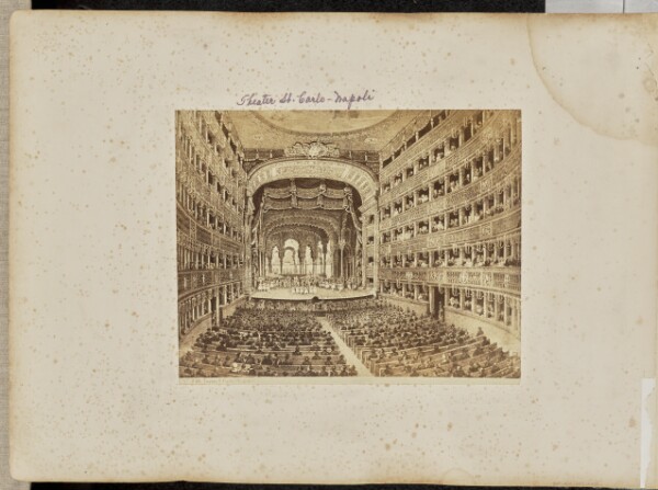 Giorgio Sommer, Teatro S. Carlo (Napoli)
