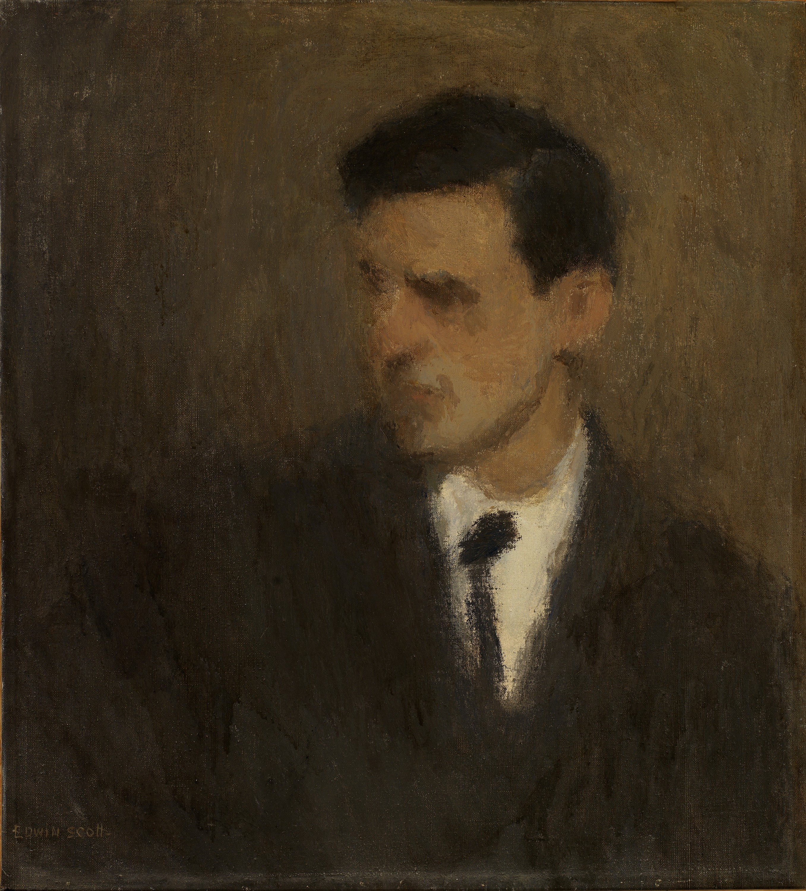 Frank Edwin Scott, Portrait de Jeune Homme