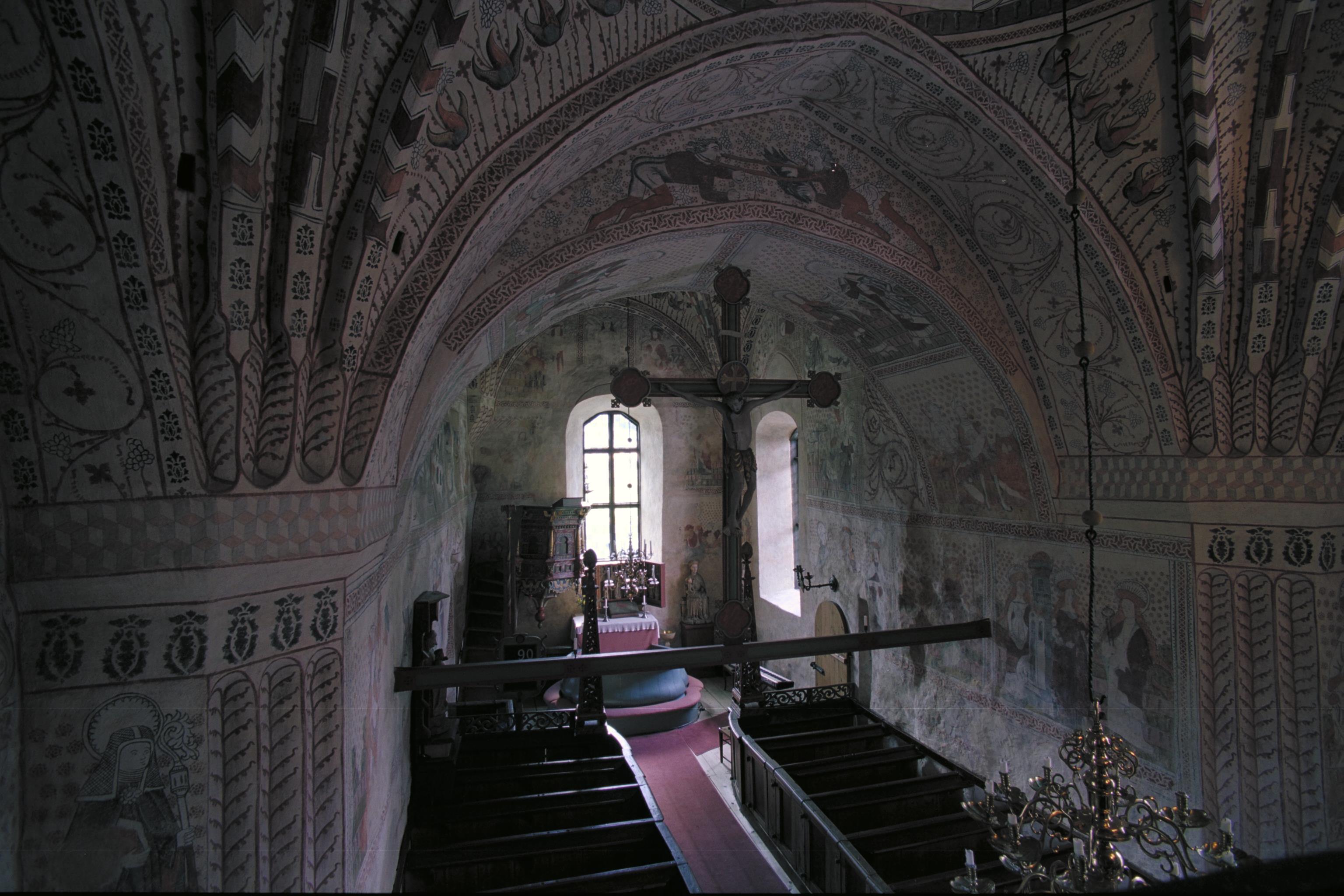 Bengt A Lundberg, Alnö gamla kyrka