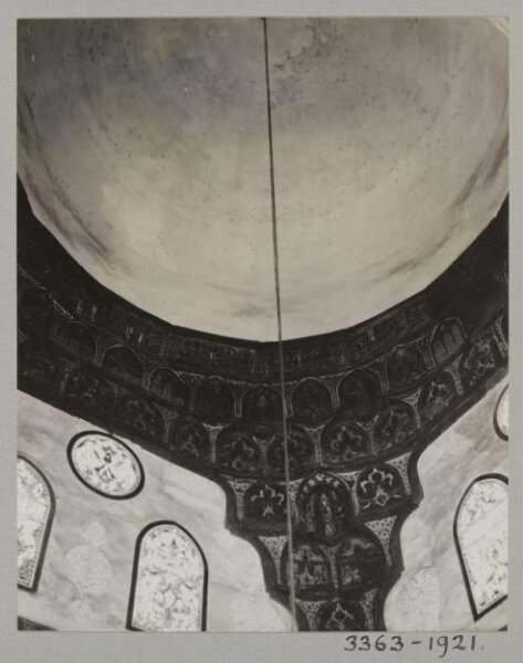 K.A.C. Creswell, Pendentive of dome at the Mosque of Mamluk Amir Altinbugha al-Maridani, Cairo