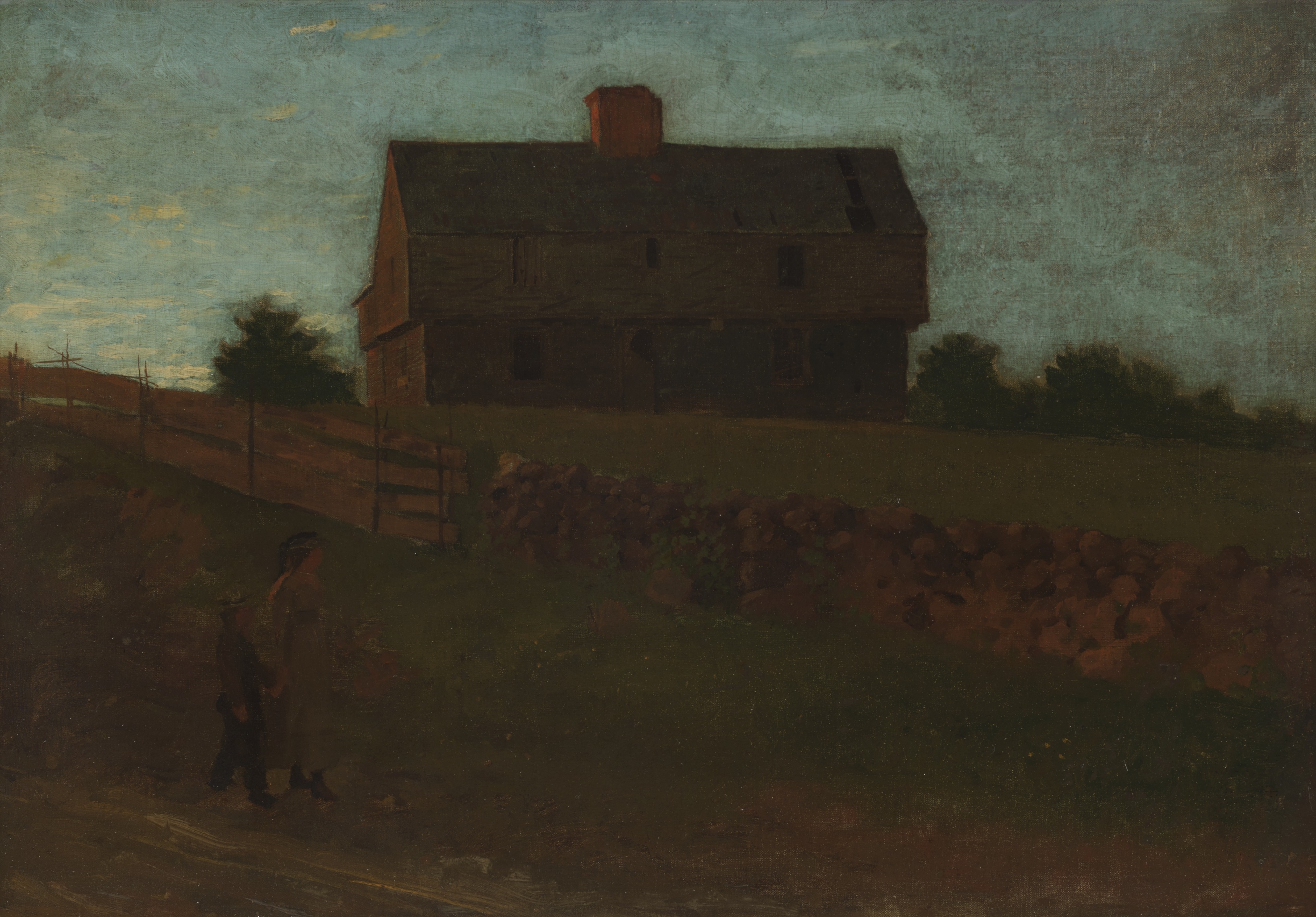 Winslow Homer, Garrison House, York, Maine