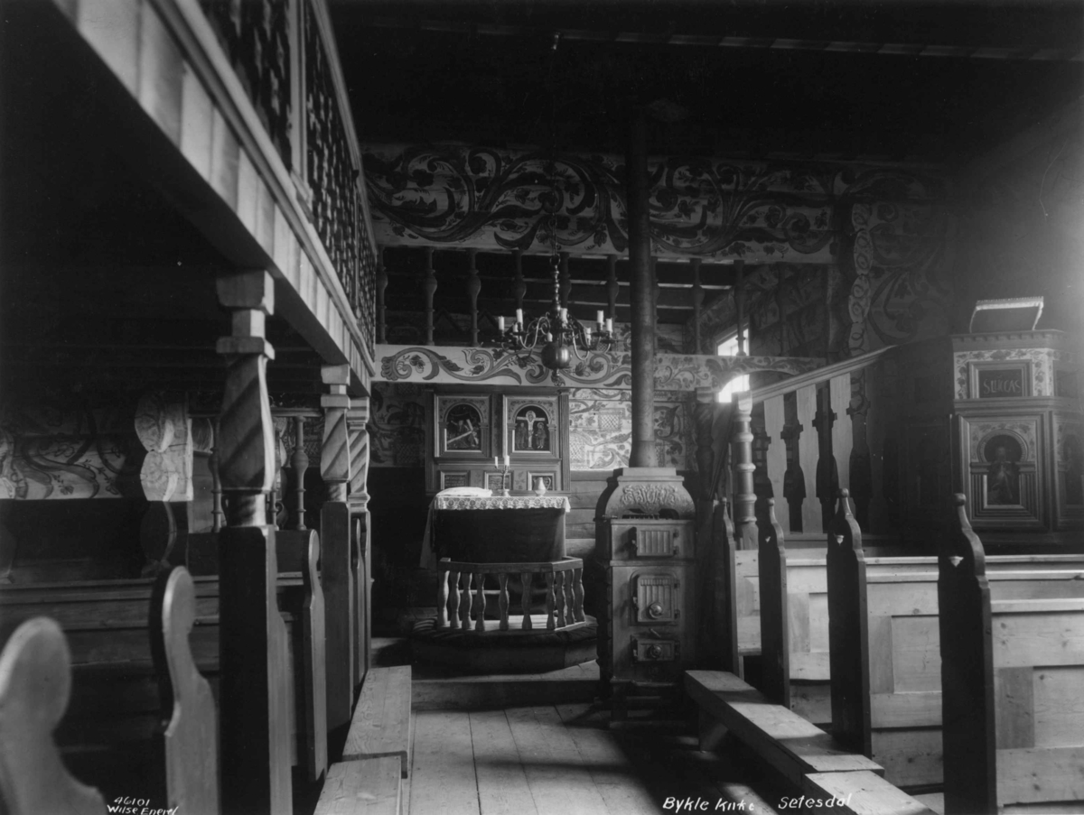 Anders Beer Wilse, Bykle kirke