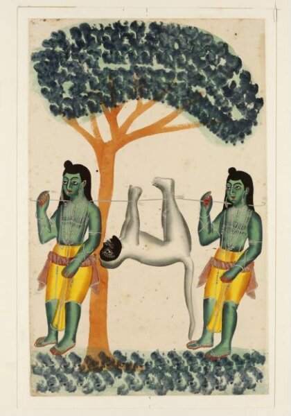 Unknown, Kusha, Lava and Hanuman