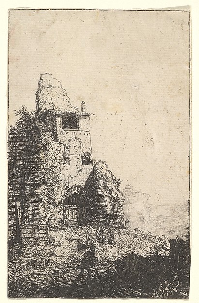 Bartholomeus Breenbergh, Plate 2: Calidarium at the Baths of Diocletian, from "The Ruins of Rome"