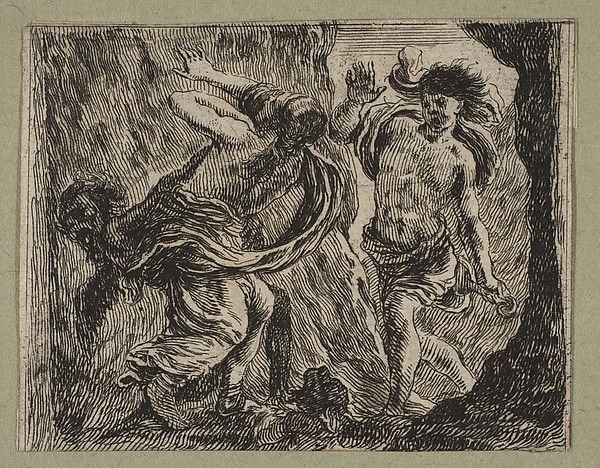 Stefano della Bella, Orphée et Eurydice
