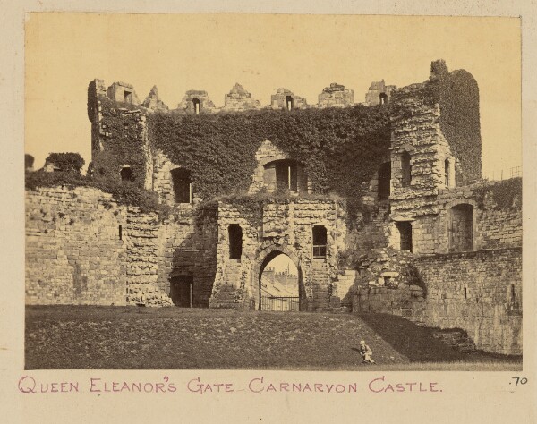 Unknown, Queen Eleanor's Gate at Caernarfon Castle