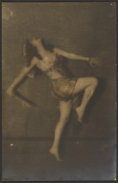 Louis Fleckenstein, [Female Dancer with Dagger]