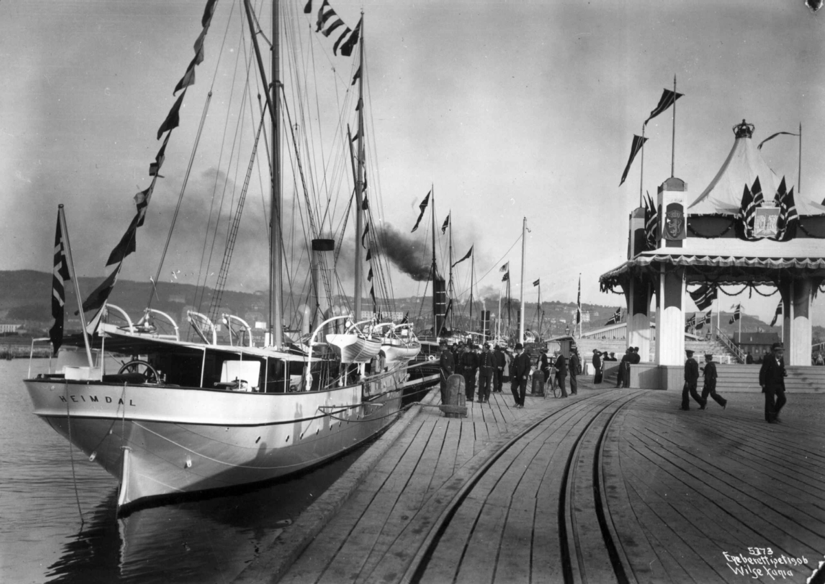 Anders Beer Wilse, Kong Haakons Kroningsferd 1906
