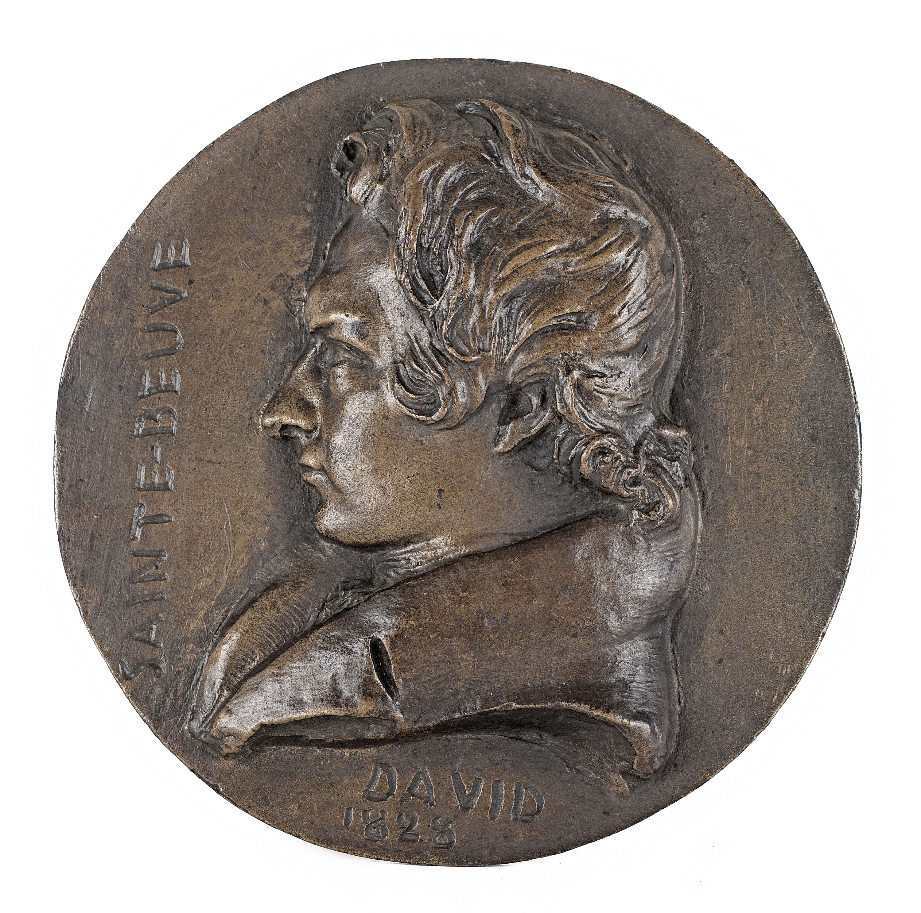 David d'Angers, Portrait de Charles-Augustin Sainte-Beuve (1788-1869), poète et critique