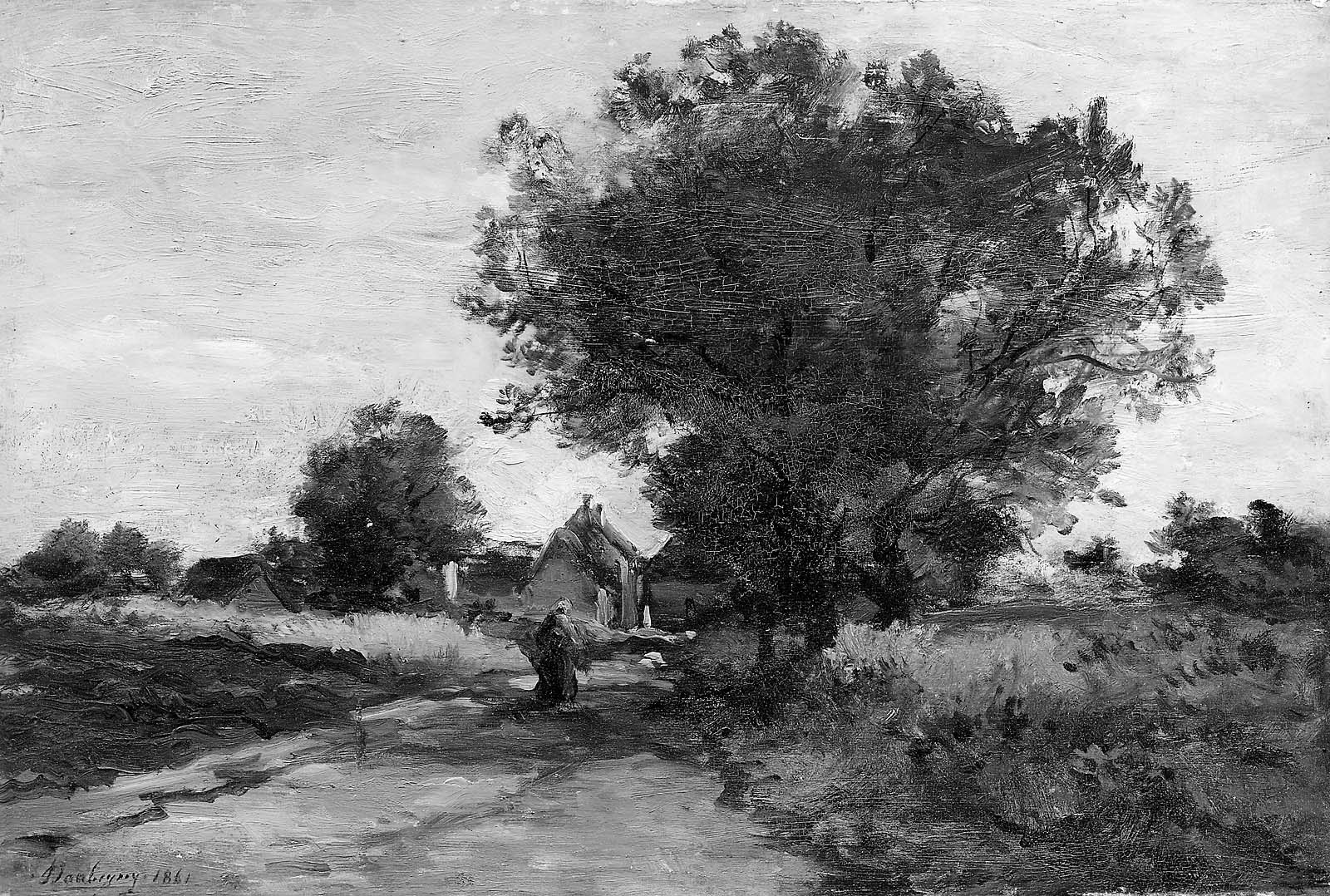 Charles-François Daubigny, Village Road
