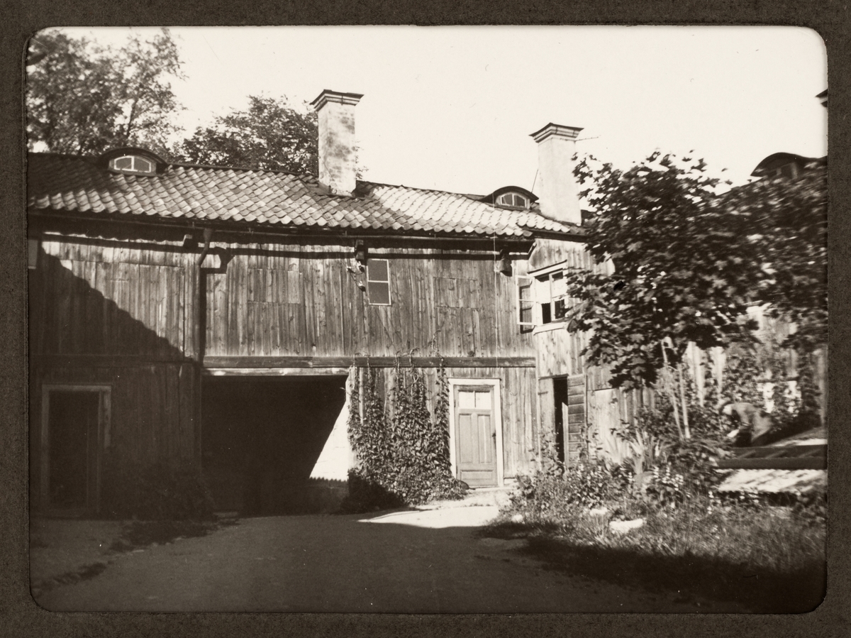 August Fredrik Schagerström, "Upsala. Interiör från gården No 16 Ö. Slottsgatan", Uppsala 1929