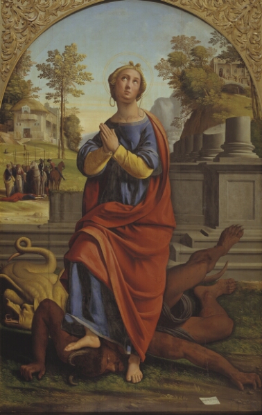 Ortolano, Den hellige Margrethe