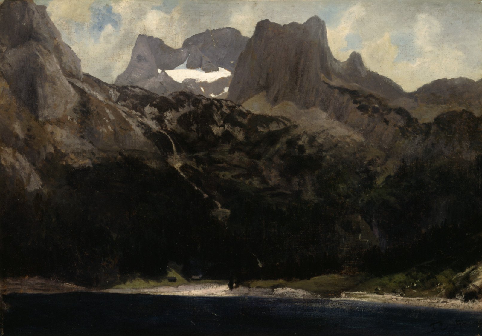 Fanny Churberg, Alpine Lake