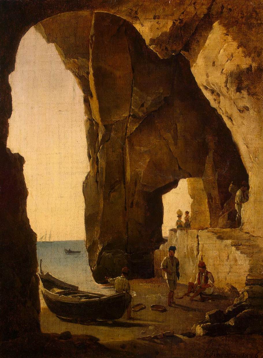 Sylvester Shchedrin, View of the Grotto at Sorrento