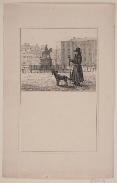 Adolph Kittendorff, Vægteren. Prøvetryk til Chr. Winther og M. Rørbye, "25 Billeder for små børn"