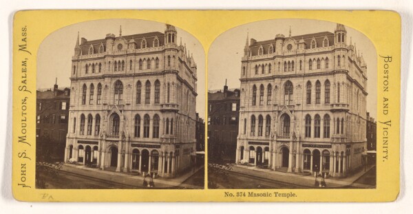 John S. Moulton, Masonic Temple. [Boston, Mass.]