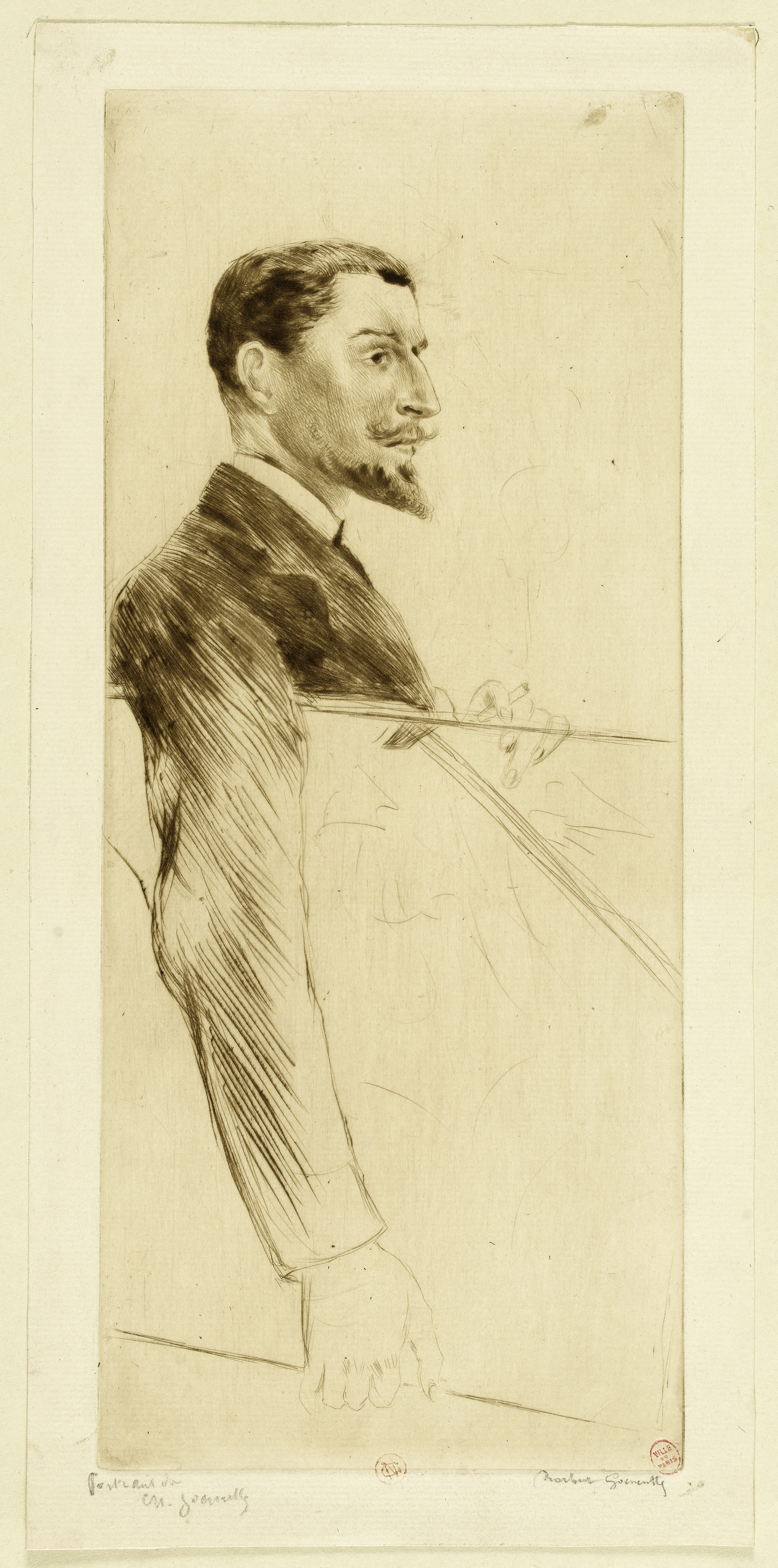 Norbert Gœneutte, Portrait de Charles Goeneutte