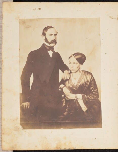 Jakob Höflinger, [Portrait of a man and woman]