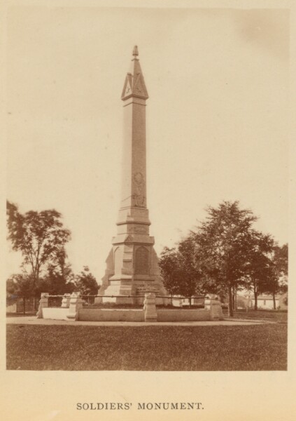 Thomas Lewis, Soldiers' Monument
