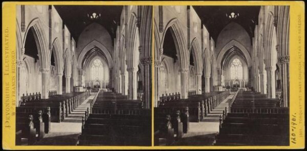 Francis Bedford, Torquay - St Mary Church, altar and reredos