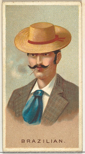 Allen & Ginter, Brazilian, from World's Smokers series (N33) for Allen & Ginter Cigarettes