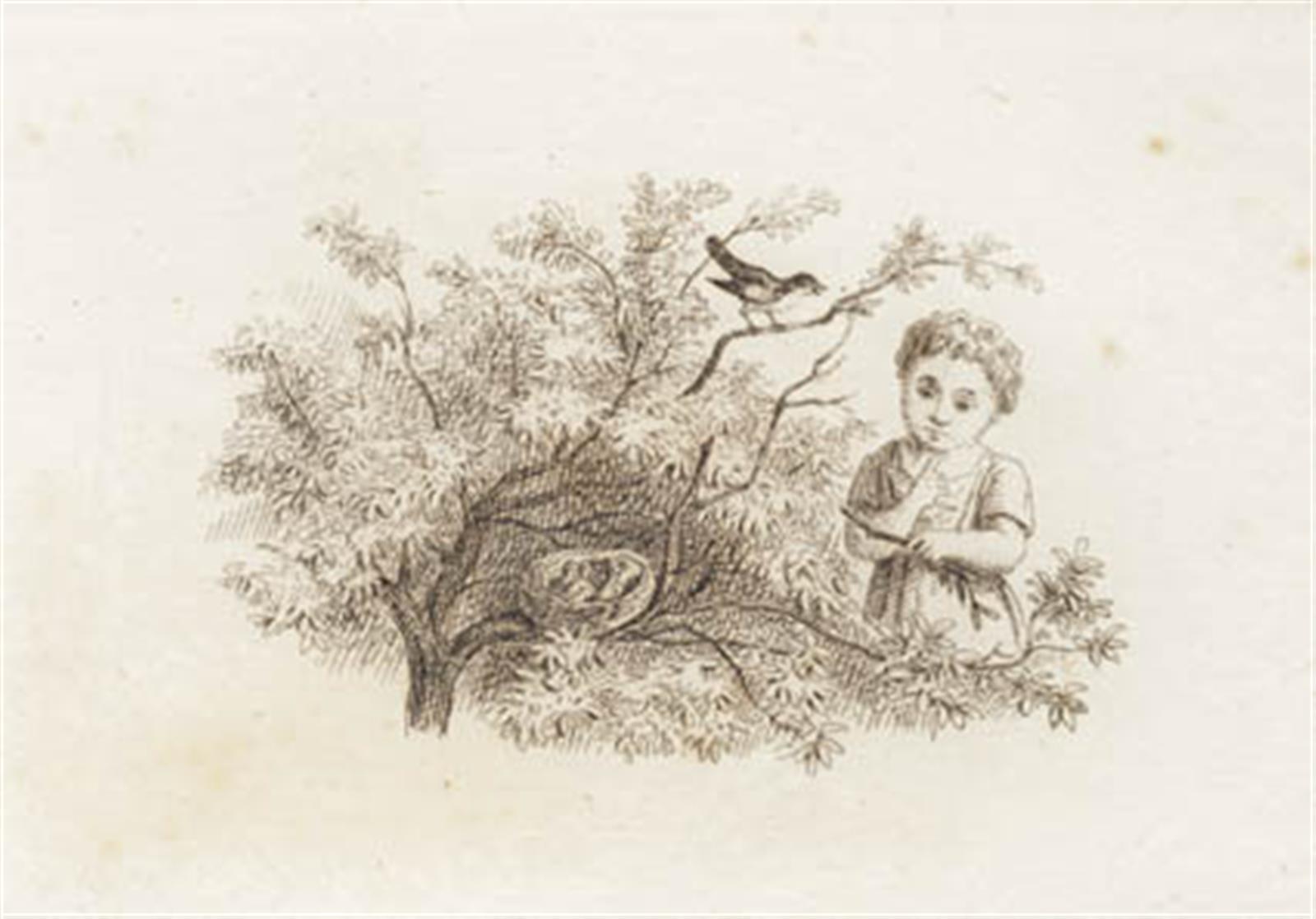 Martinus Rørbye, Illustration til "Halvhundrede Fabler for Børn" af Hey