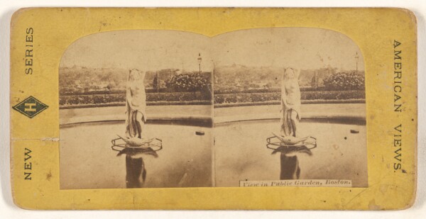 Unknown, View in Public Garden, Boston.