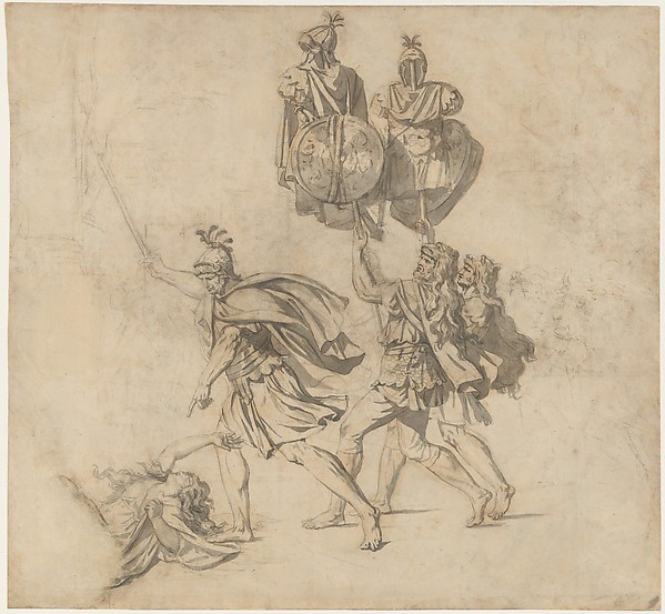 Jacques Louis David, The Death of Camilla