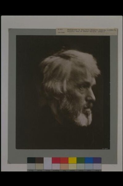 Cameron, Julia Margaret, Thomas Carlyle