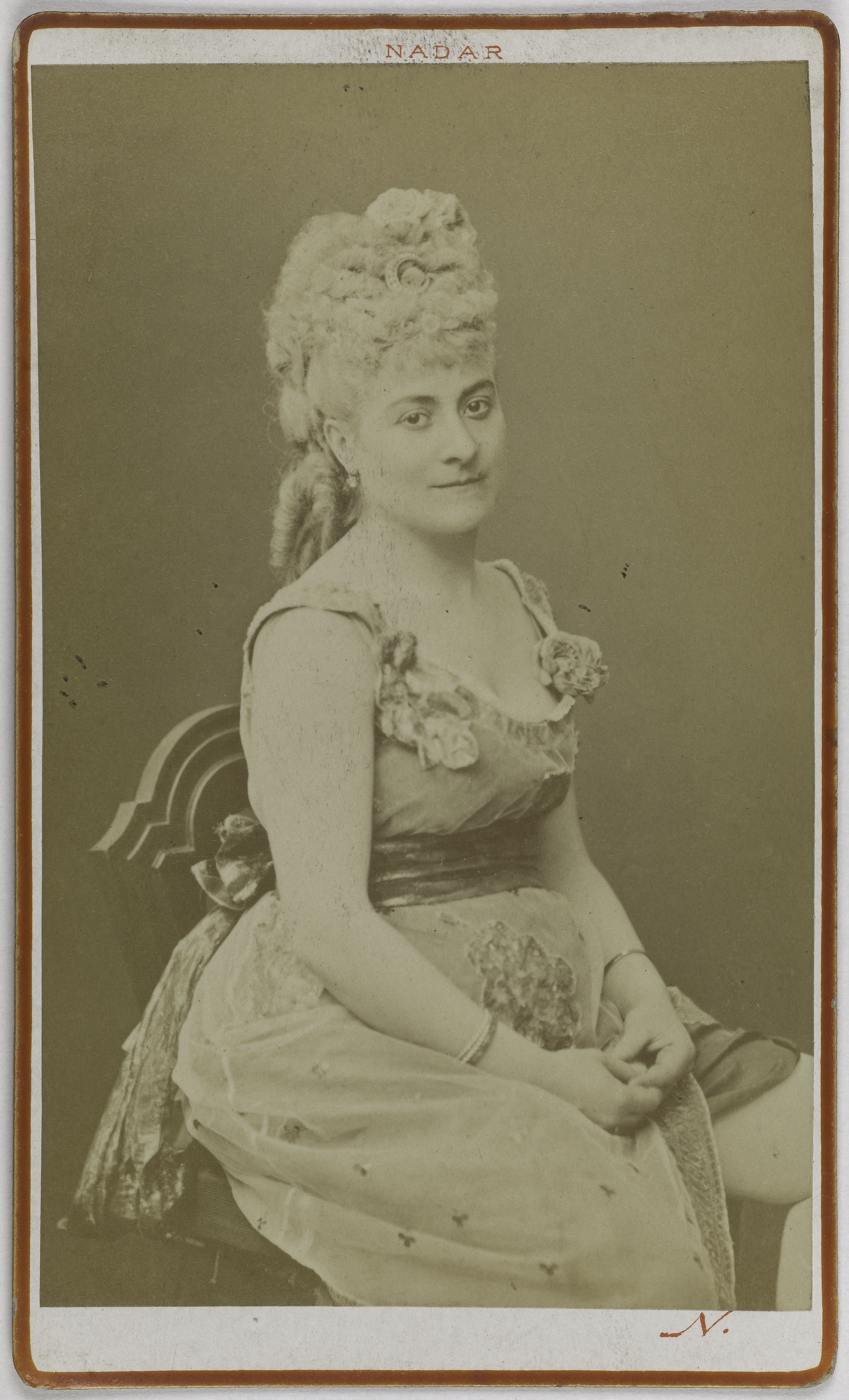 Atelier Nadar, Portrait de Mme Peschard, (née Marie Blanche Renouleau), (-1888), (actrice)