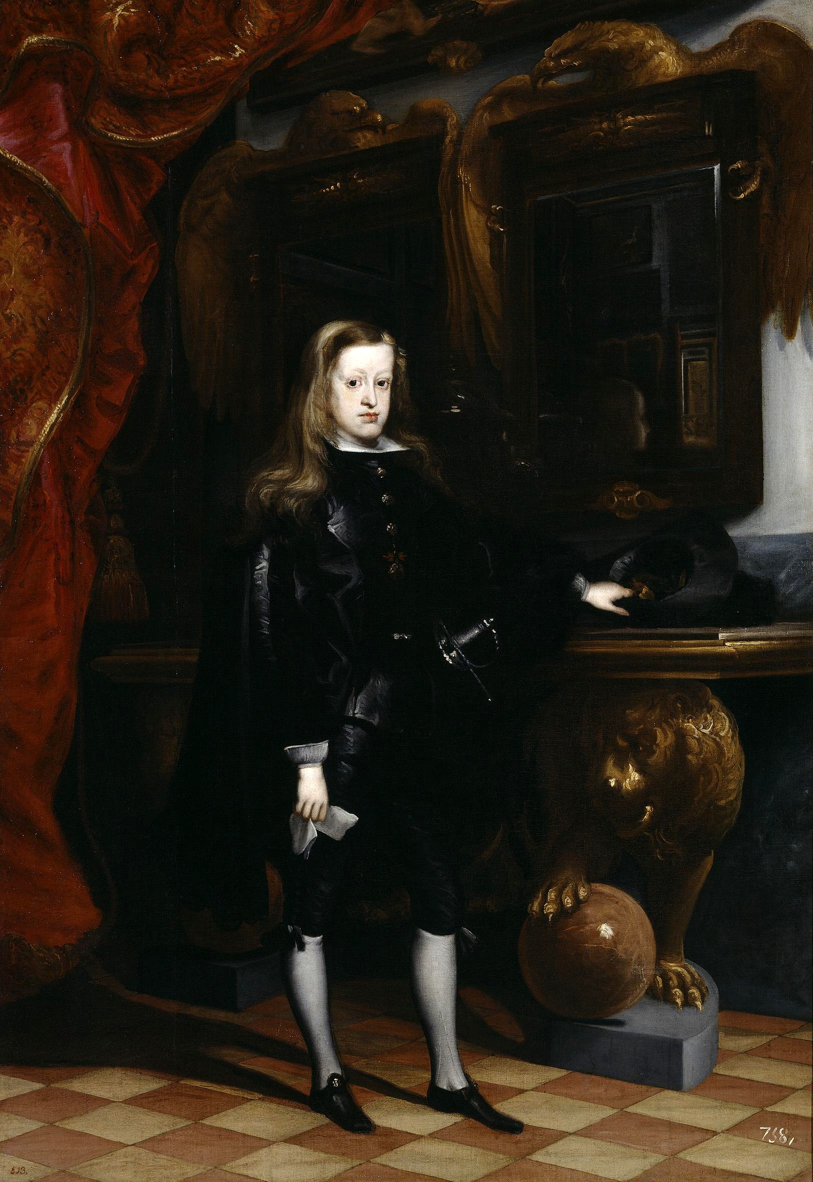 Juan Carreño de Miranda, Charles II as a child