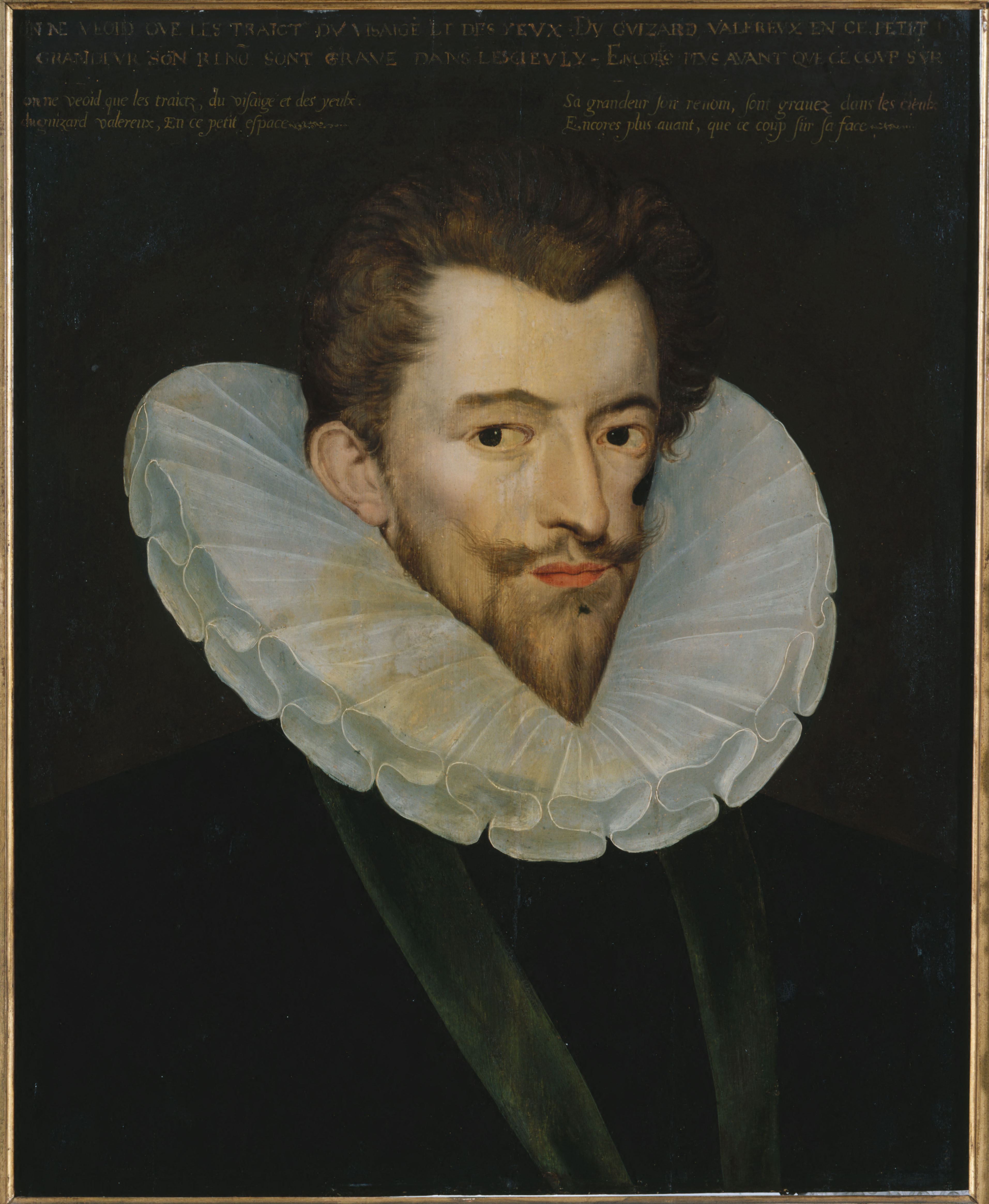 Anonyme, Portrait d'Henri Ier de Lorraine, duc de Guise, dit le Balafré (1550-1588).