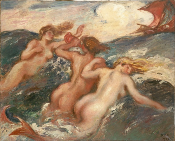 Georges d' Espagnat, Baigneuses